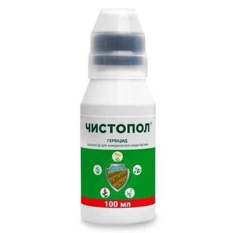 Гербицид Чистопол, 100 мл ProtectON проти всіх видів бур'янів 80030 фото